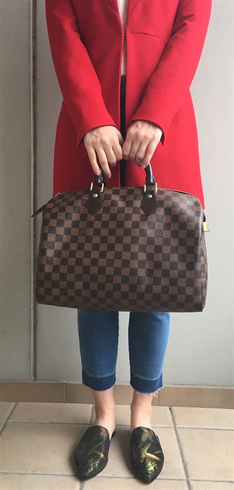 louis vuitton speedy 30 and 35|louis Vuitton Speedy size guide.